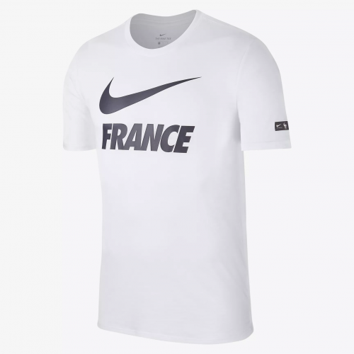 t shirt nike blanche