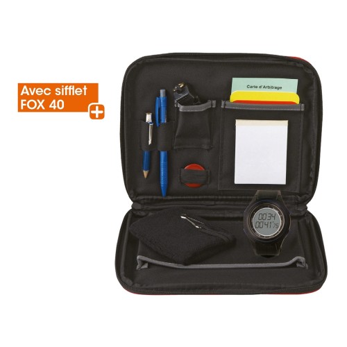 P303 - Pochette arbitre football Medium (avec montre) - AR005