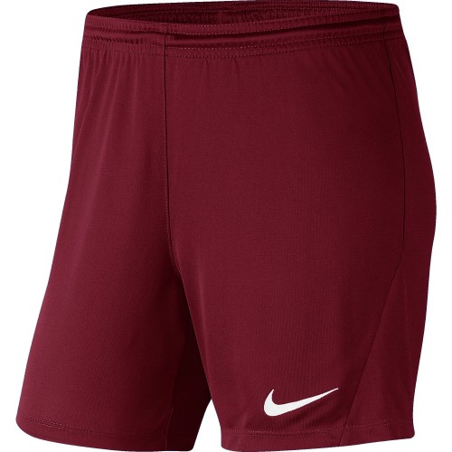 P516 - Short Nike Park III Knit Femme - BV6860 Rouge foncé