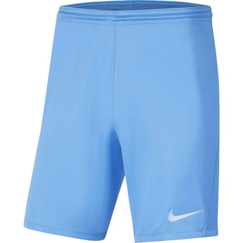 P476 - Short Nike Park III adulte - BV6855 - Bleu Clair