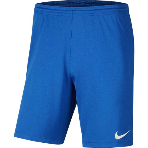 P477 - Short Nike Park III adulte - BV6855 - Bleu Roi