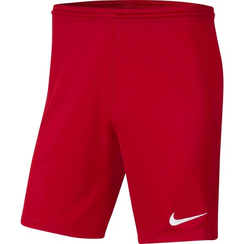 P479 - Short Nike Park III adulte - BV6855 - Rouge