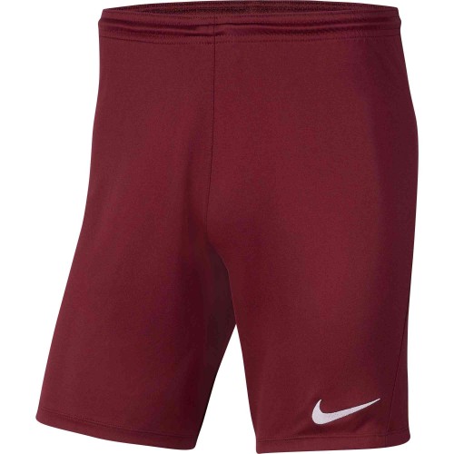 P480 - Short Nike Park III adulte - BV6855 - Rouge