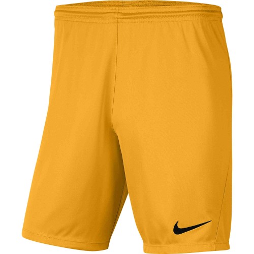 P483 - Short Nike Park III adulte - BV6855 - Or