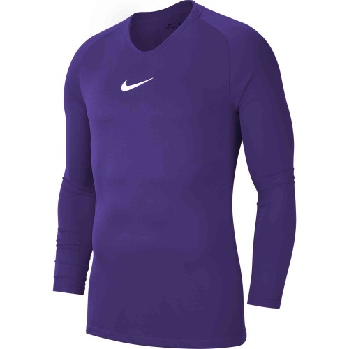 P757 - Sous maillot Nike Park First Layer manches longues adulte AV2609 - Violet
