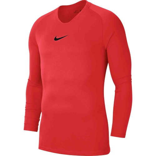 P758- Sous maillot Nike Park First Layer manches longues adulte AV2609 - Crimson