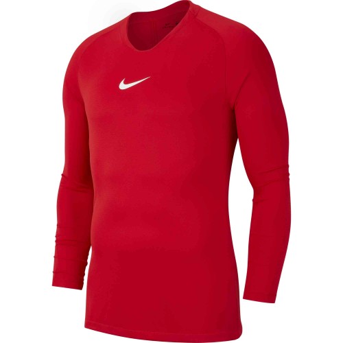 P759 - Sous maillot Nike Park First Layer manches longues adulte AV2609 - Rouge