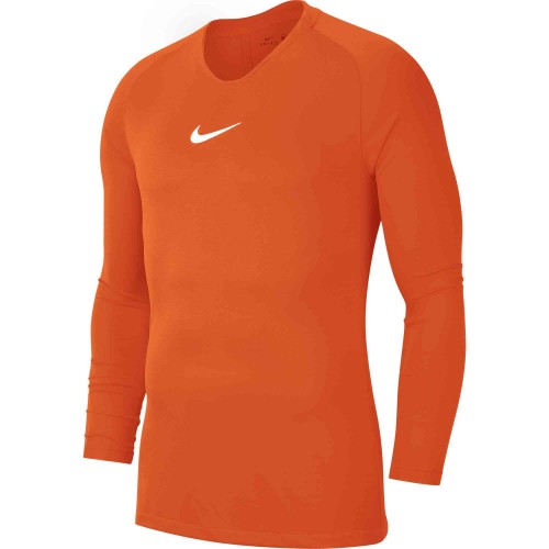 P762 - Sous maillot Nike Park First Layer manches longues adulte AV2609 - Orange
