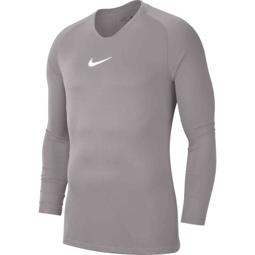 P764 - Sous maillot Nike Park First Layer manches longues enfant AV2611 - Gris