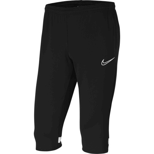 T093 - Pantalon 3/4 Nike Academy 21 adulte CW6125 - Noir