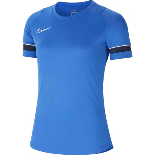 T101 - Maillot Nike Academy 21 Femme CV2627 - Bleu Roi