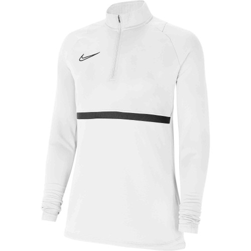 T114- Sweat Nike Academy 21 Femme CV2653 - Blanc