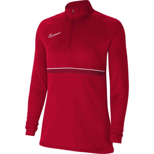 T118- Sweat Nike Academy 21 Femme CV2653 - Rouge
