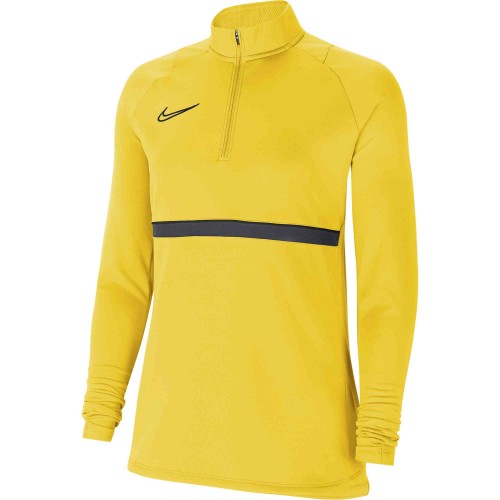 T120 - Sweat Nike Academy 21 Femme CV2653 - Jaune