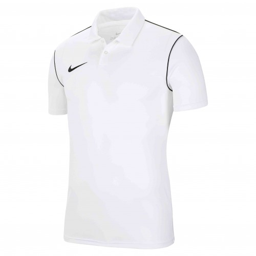 T165 - Polo Nike Park 20 manches courtes adulte BV6879 - Blanc