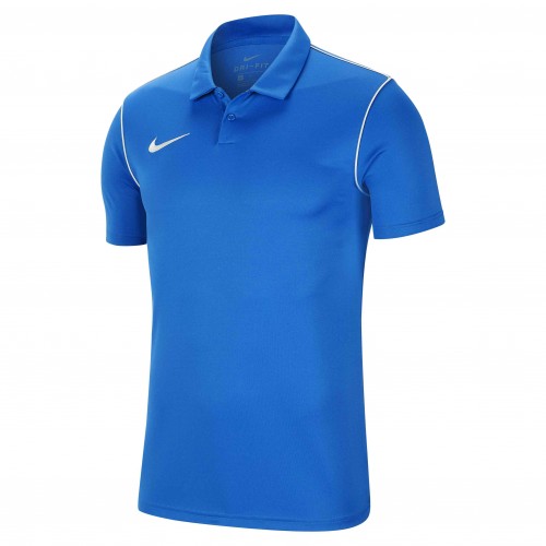 T168 - Polo Nike Park 20 manches courtes adulte BV6879 - Bleu Roi